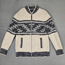 Pendleton Original Westerley Sweater Adult Medium Lambs Wool Full Zip Aztec picture