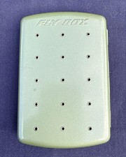 VINTAGE 1970s ALUMINIUM FLY BOX Made in Japan Stainless Steel Hook Racks picture