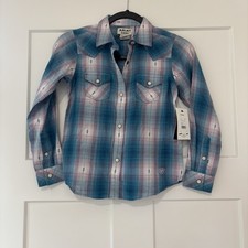Ariat Girls Pearl Snap Button Up picture
