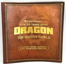 Dreamworks How To Train Your Dragon: The Hidden World FYC Press Art Book RARE picture