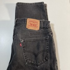 Vintage 2001 Levi’s 550 Jeans 34x30 Made In USA Gray Faded 90s Y2K (Tag 36x32) picture