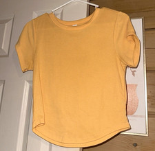 Xersion Ultralite Go-Dry Women’s Yellow Crew Neck Lightweight Stretch Tee M picture