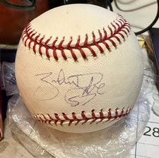 ZACH DUKE---CINCINNATI REDS---CERTIFIED AUTOGRAHED BASEBALL picture