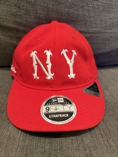 Aime Leon Dore ALD x New Era Highlanders Retro Fit Hat BRAND NEW Red picture