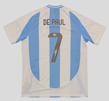Rodrigo De Paul Signed Adidas Jersey Argentina BAS Beckett Witnessed picture