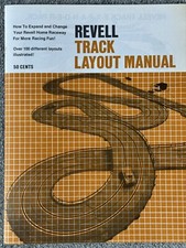 VTG - 1969 Revell Model Car Racing Track Layout Manual & Order Sheet 💯 Original picture