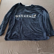 Lulu B Women’s Blue Weekend Sweater - Size M/ L Super Soft picture