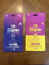The Super Patch Company: The Zen Super Patch & Focus Super Patch 2 Packs Of 30 picture