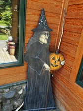 HALLOWEEN FOLK ART BY BARRETT & J BULLER, WILL NOT RELIST, GOING TO AUCTION, picture
