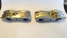 Vintage Crescent Mercedes-Benz 2.5 Litre G/Prix Silver Diecast Race Cars picture