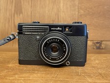 *CLA'd : Rare Black : Mint* Minolta Minoltina-P Film Camera Rokkor 38mm F/2.8 picture