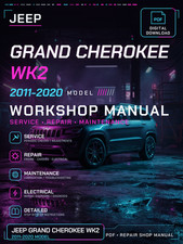 Jeep Grand Cherokee WK2 2011 2012 2020 Workshop Repair Service Manual picture