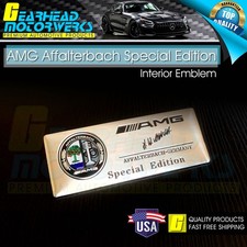 AMG Metal Affalterbach Emblem Special Edition Interior Side Fender Trunk Badge picture