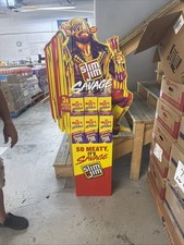 Macho Man Randy Savage Slim Jim Display 2026 Cardboard Display Complete picture