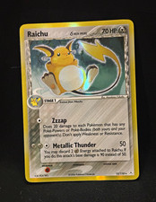 pokemon TCG Raichu (Delta Species) 15/110 EX Holon Phantoms Holo Rare EN picture