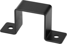 20 Pcs Black Square Tube Strap Clamp for 2
