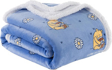 LIG® Sherpa Blanket, 480Gsm Warm Reversible Heavy Thick Blanket for Bed (Spring picture