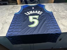 NWT Nike Anthony Edwards Minnesota Timberwolves Jersey Size XXLarge picture