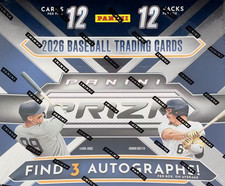 2026 Panini Prizm Baseball Hobby Box MLB Factory Sealed New picture