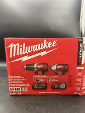 Milwaukee 2691-22 M18 18V Cordless Li-Ion Drill Driver / Impact Driver Combo Kit picture