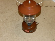 1982 Coleman Model 275 Brown Two-Mantle Lantern GREAT COND. picture