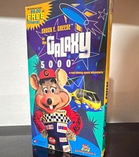 RARE Chuck E. Cheese in the Galaxy 5000 VHS 1999 (STORE PROMO MOVIE) picture