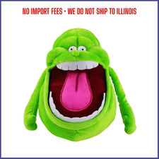 HOT DEAL 25cm Ghostbusters Green Ghost Plush Toy Doll Kids Gift picture