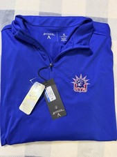 Antigua New York Rangers Special Edition 2.0 Tribute Quarter-Zip Pullover XL picture