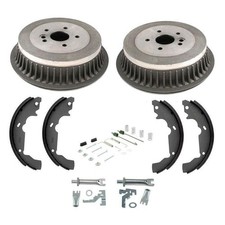Rear Brake Drums Brake Shoe & Springs 6pc Kit for Toyota for Sienna 1998-2003 picture