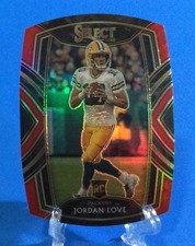 2020 Panini Select Jordan Love Red Prizm Die Cut SP Rookie Club RC #247 Packers picture