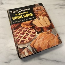 1956 Betty Crocker's Picture Cookbook Revised and Enlarged COOK BOOK Binder Read picture