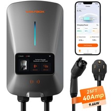 WOLFBOX Level 2 EV Charger 40amp NEMA 14-50 J1772 CSA Certified picture