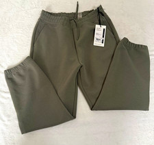 CALIA Women’s Soft Scuba Cinch Joggers Medium Muted Green High Rise NWT $88 picture
