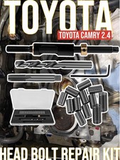 M11X1.5 TOYOTA INSERTS  2.4 2AZFE / 2.0 1AZFE CAMRY HEAD BOLT THREAD REPAIR KIT picture