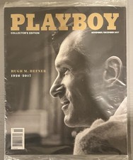 Playboy Magazine November December 2017. Hugh Hefner Tribute Issue. New Sealed picture