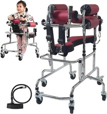 Rehabilitation Walker for Children – Adjustable 6-Wheel Anti-Tilt Walking Aid picture