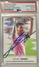 2023 Leaf Signed Lionel Messi Inter Miami Argentina LMB-1 PSA/DNA picture