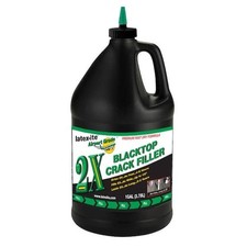New 1GAL Blacktop Crack Filler Asphalt Repair Sealant Patch Fast Dry 2X Premium picture