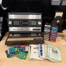 Intellivision Consoles (2) And Huge Game Lot w/ Manuals - UNTESTED picture