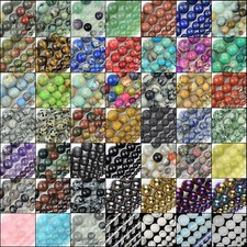 Natural Gemstone Beads Round Jewelry Making Strand Healing 4mm 6mm 8mm 10mm 12mm picture
