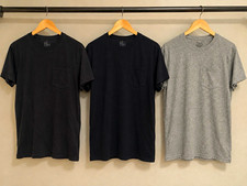 Fruit of the Loom Men's M Lot of 3 Solid Cotton T-Shirts $5 each picture