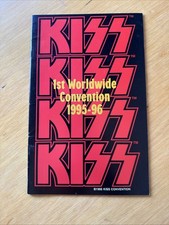 KISS 1st First Worldwide Convention 1995-96 34 Page Booklet Program VINTAGE picture
