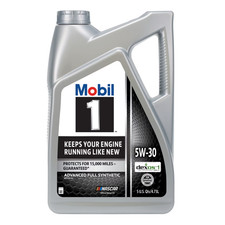 Mobil 1 Advanced Full Synthetic Motor Oil 5W-30 5 Quart Engine Protection picture