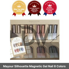 Mayour Silhouette Magnetic Gel Nail 8 Colors SET Gel Nail Polish / K-Beauty picture