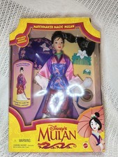 Disney's Mulan Matchmaker Magic Mulan Doll 1997 Mattel 18991 picture