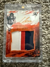 2025 Topps Resurgence Colston Loveland Rookie Patch Orange Power Surge Auto /25 picture