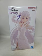 BANPRESTO Re:Zero ESPRESTO Emilia Anime PVC Figure New Boxed US Seller picture