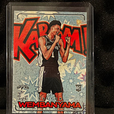 Panini 2023-24 Crown Royale Kaboom Victor Wembanyama Spurs RC Rookie (CUSTOM) picture