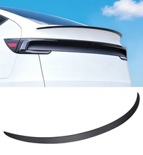 For 25-26 Tesla Model Y Juniper Rear Spoiler Wing Matte Black ABS Rear Trunk Lip picture