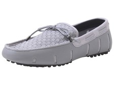Swims Men's Woven Driver Loafers Shoes Gray/Black Sz: 8.5 21224 picture